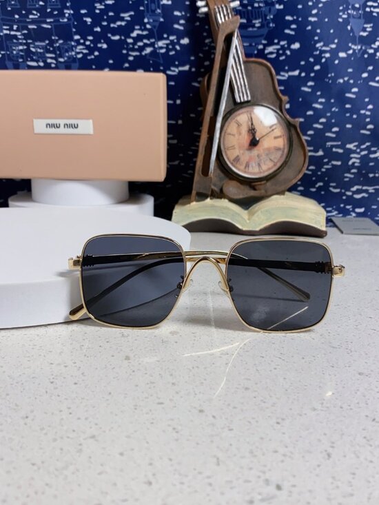 ? Miu Miu White Sunglasses | Fresh & Bright Look main image 8